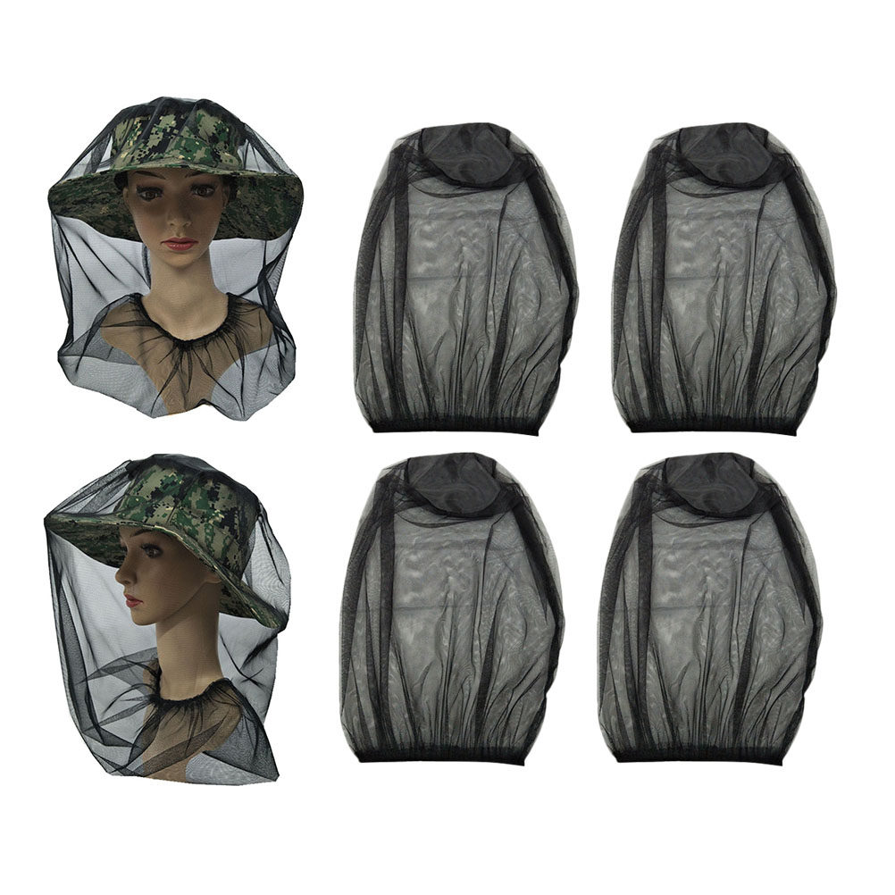 Outdoor Activities In Camping - 4Pcs Anti Mosquito Head Net Lightweight