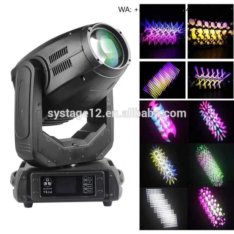 Headlamp - 280W RGBW Matrix Moving Head Spotlight
