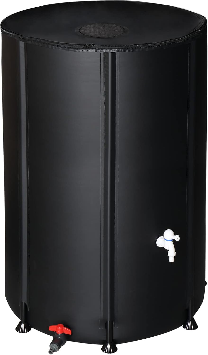Portable Water Filter - 100 Gallon Collapsible Rain Barrel, Portable