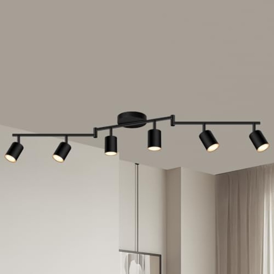 Headlamp - Track ing Fixtures Ceiling, Matte Black