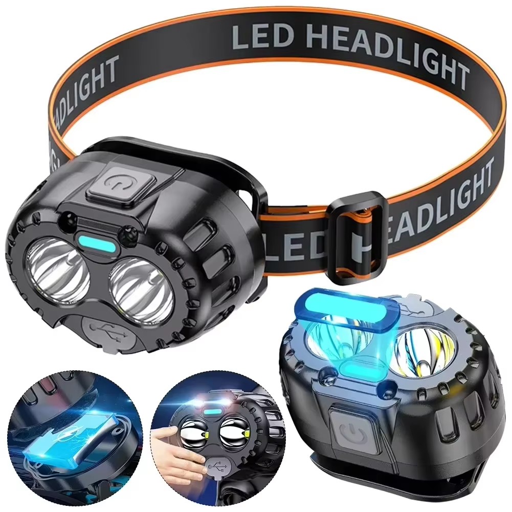 Headlamp - Powerful LED Headlamp IPX4 Waterproof Emergency