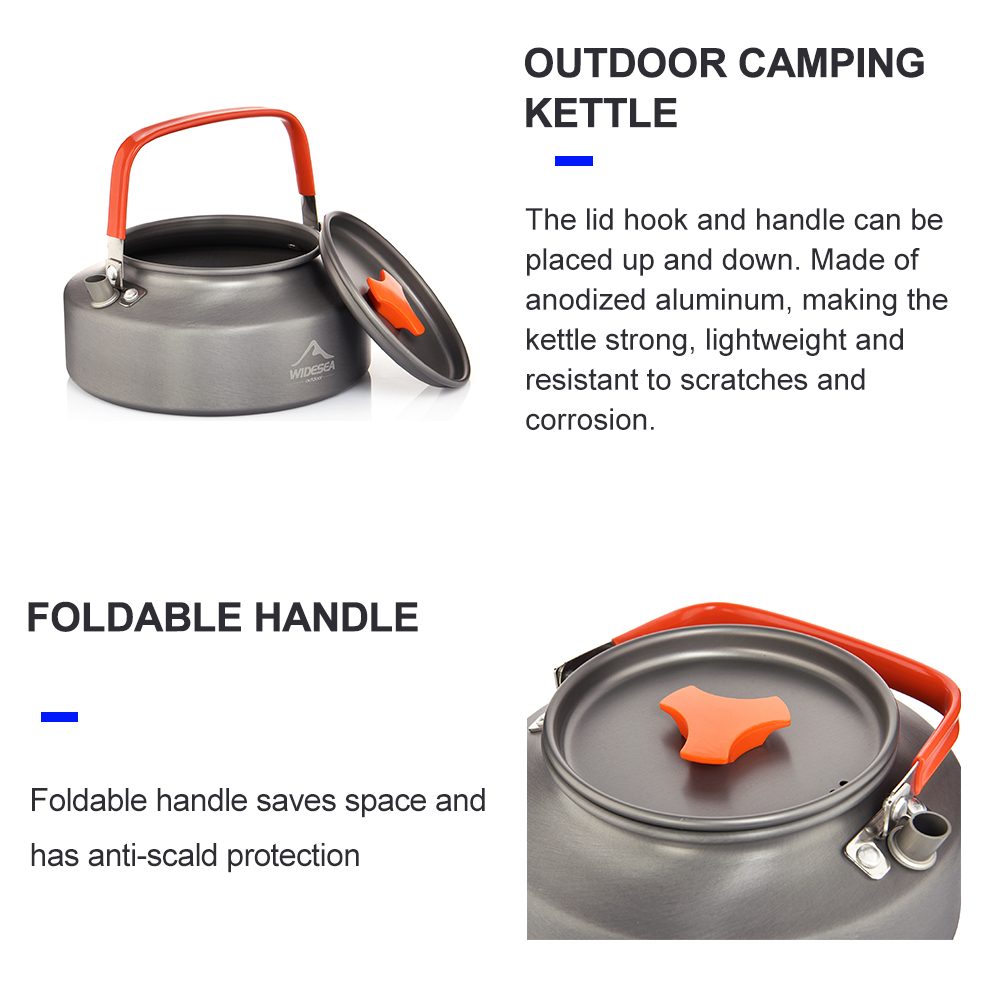 Widesea 1.1L 2L1.5L Camping Wa - Outdoor Camping Dining Set review and price