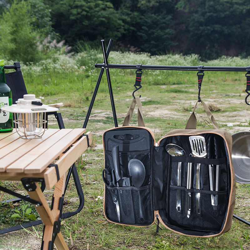 8pcs Camping Kitchen Cookware  - Outdoor Camping Uk review and price