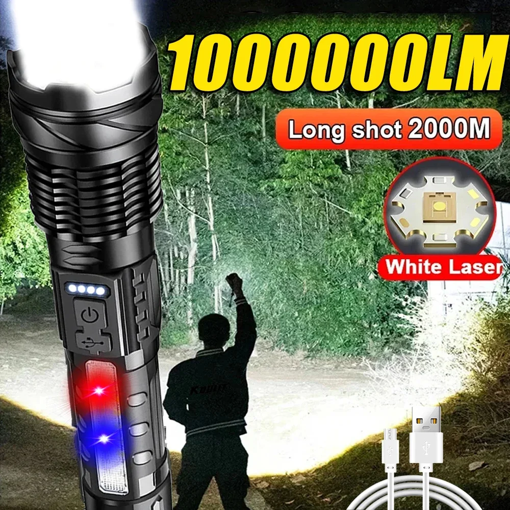 Powerful LED Flashlight Rechar - Outdoor Camping And Fishing review and price