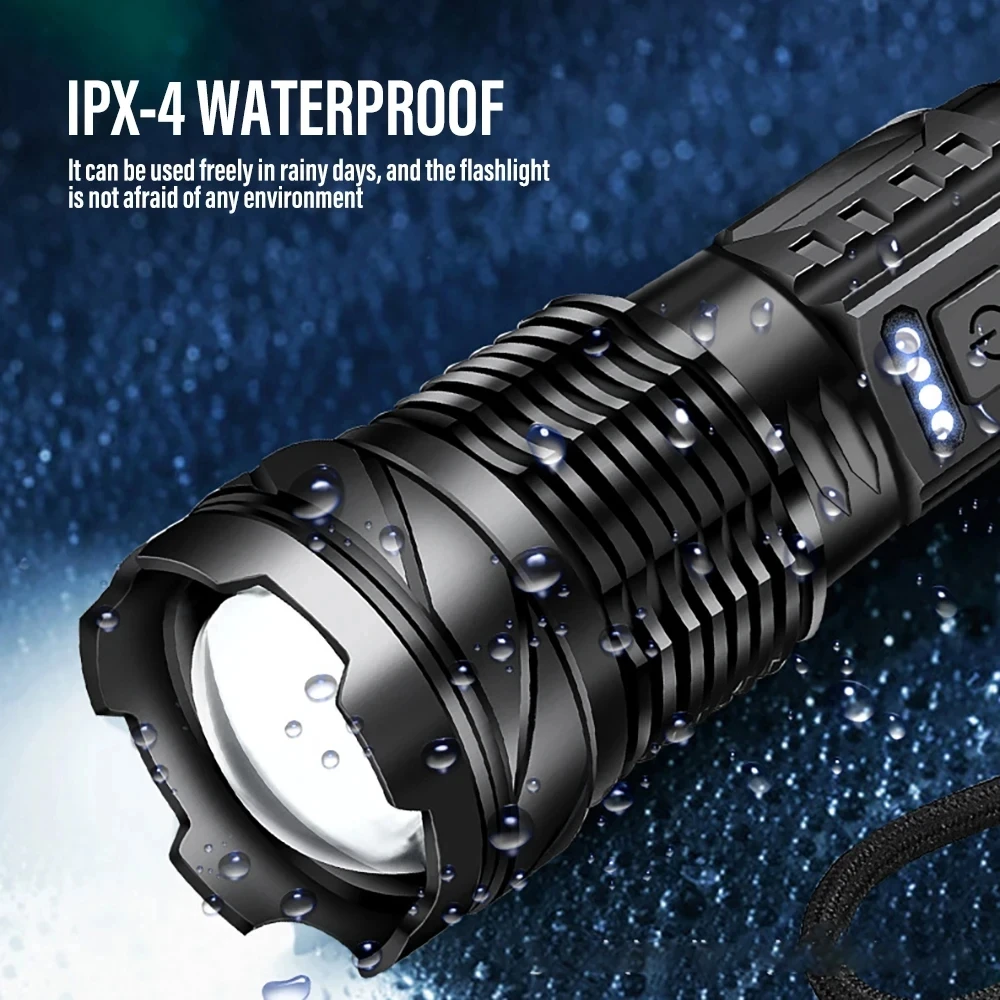 Powerful LED Flashlight Rechar - Outdoor Camping And Fishing review and price
