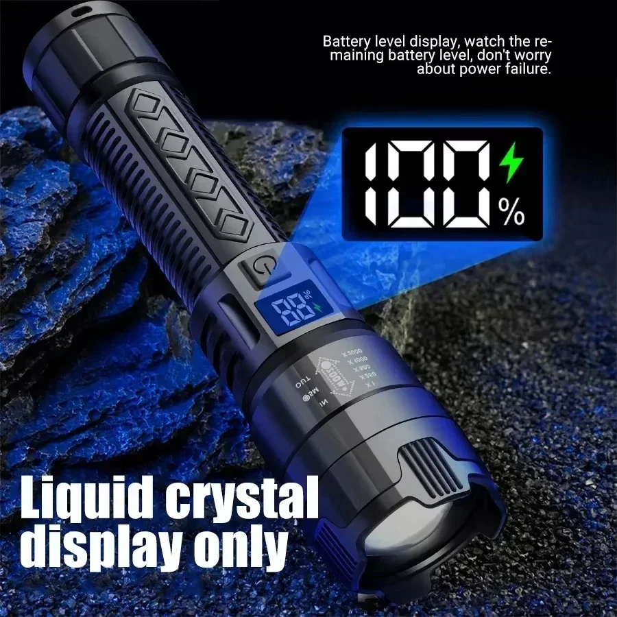 High Strong Power Led Flashlig - Outdoor Camping And Fishing review and price
