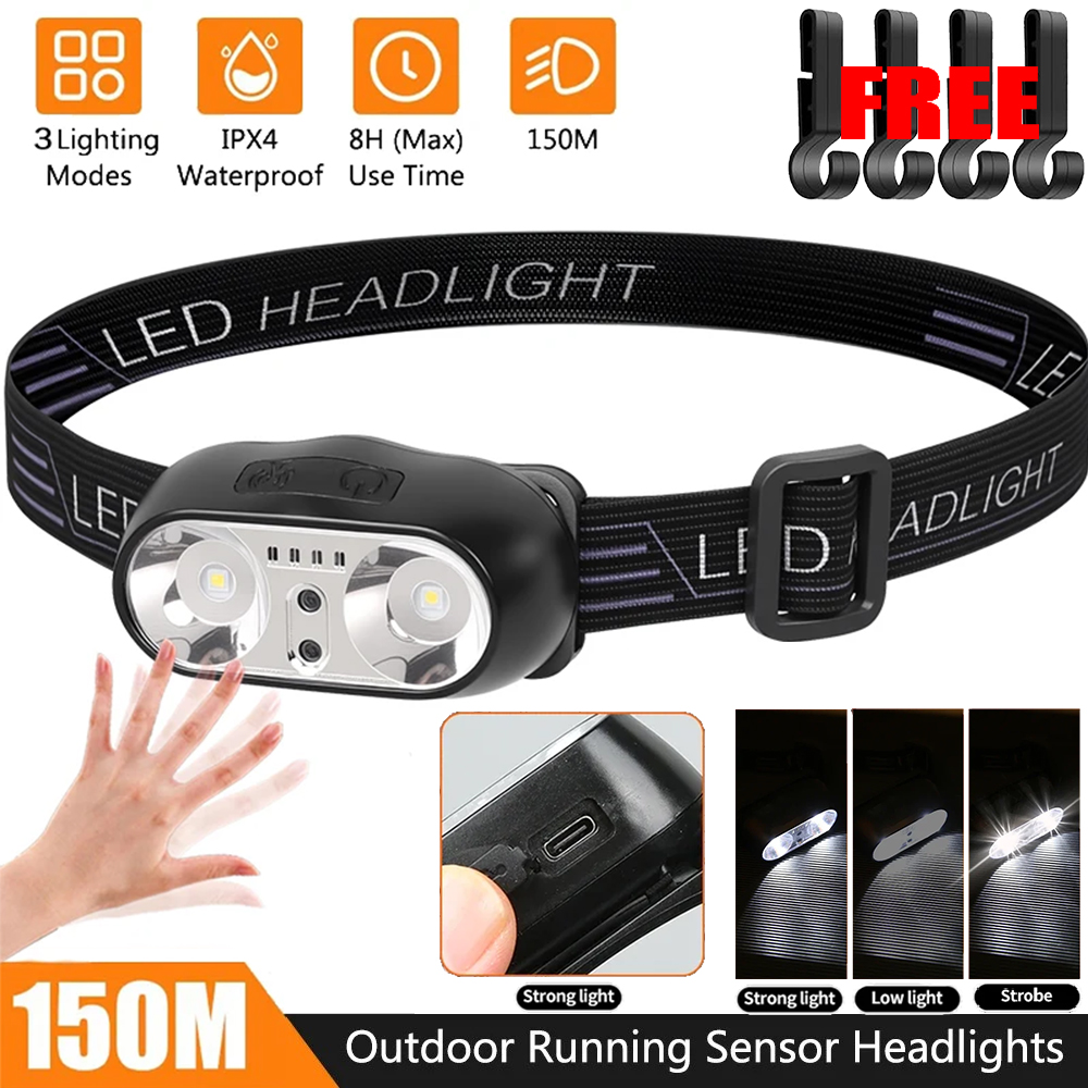 Portable XPE+LED Motion Sensor - Headlamp review and price