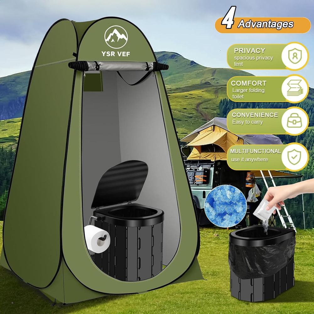 Portable Toilet Kit, Camping T - Outdoor Camp review and price