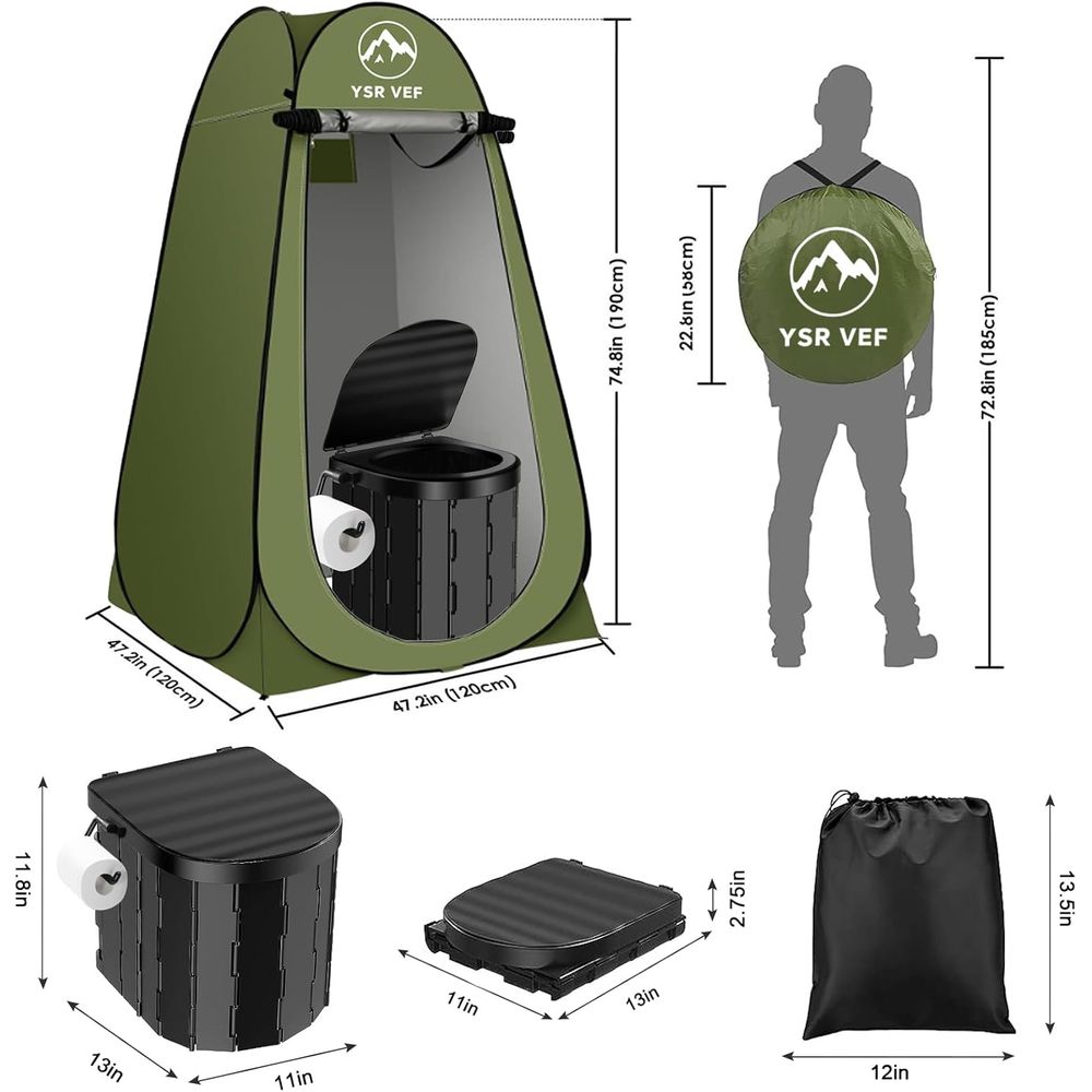 Portable Toilet Kit, Camping T - Outdoor Camp review and price
