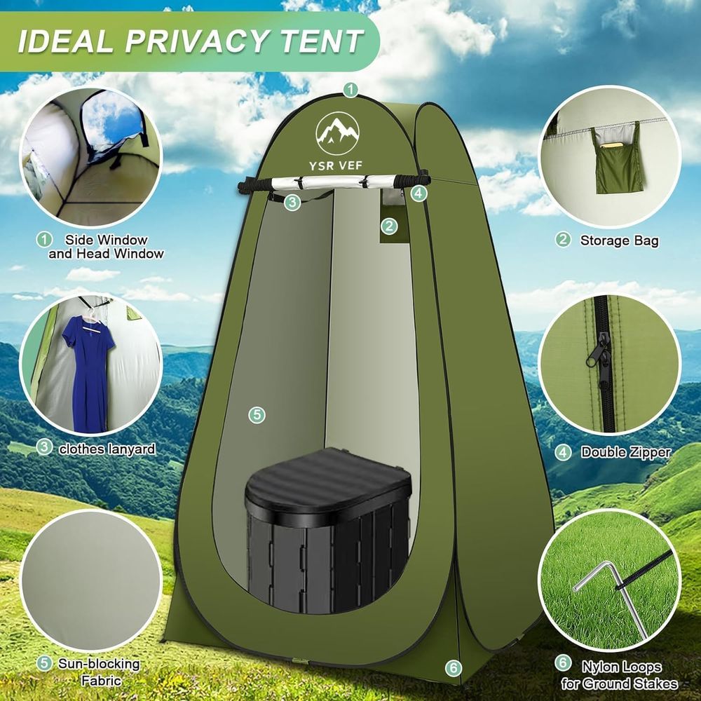 Portable Toilet Kit, Camping T - Outdoor Camp review and price