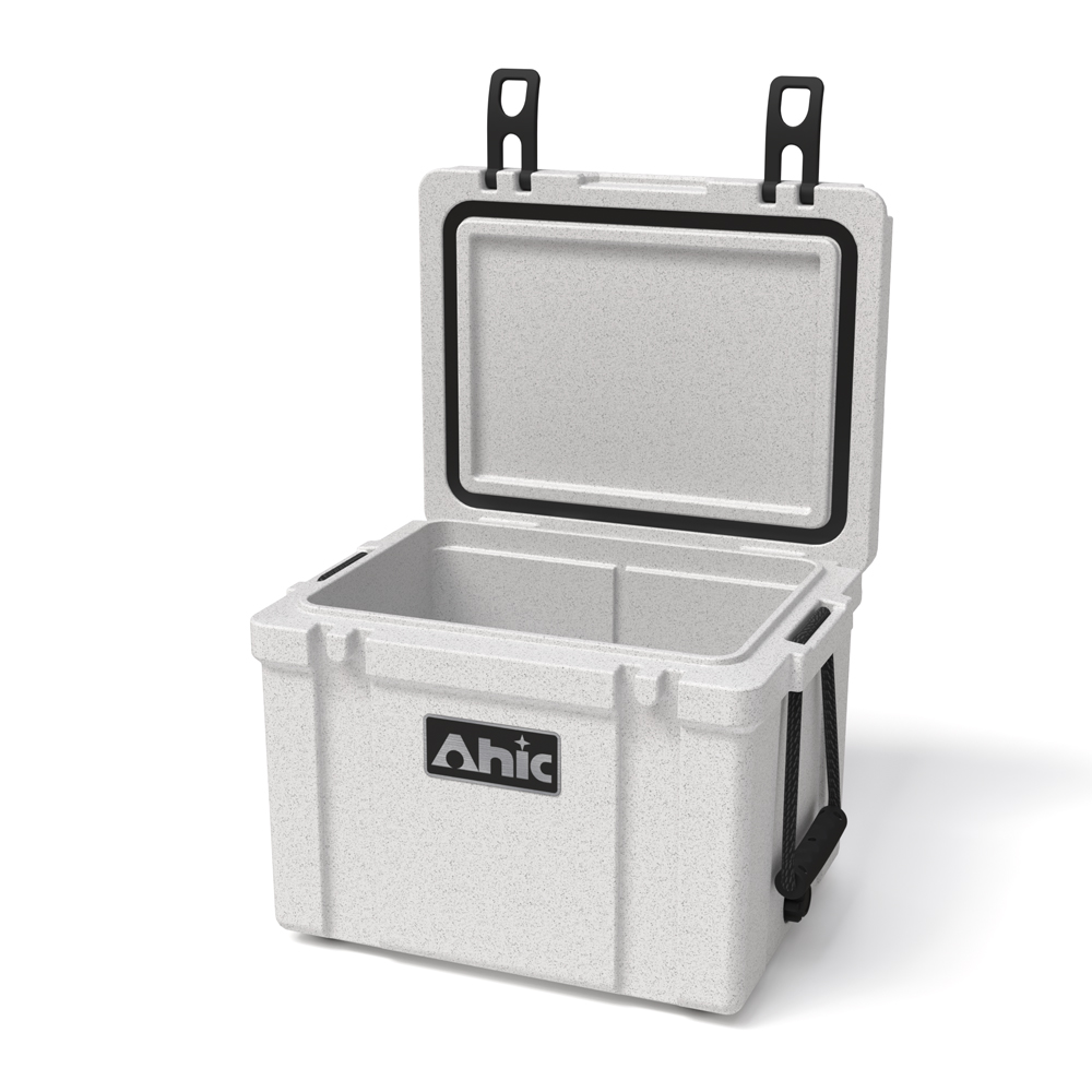 25L Fishing Cooler Marble Whit - Outdoor Camp review and price