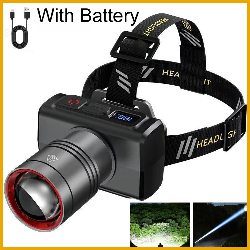 2026 LED digital Rechargeable  - Headlamp review and price
