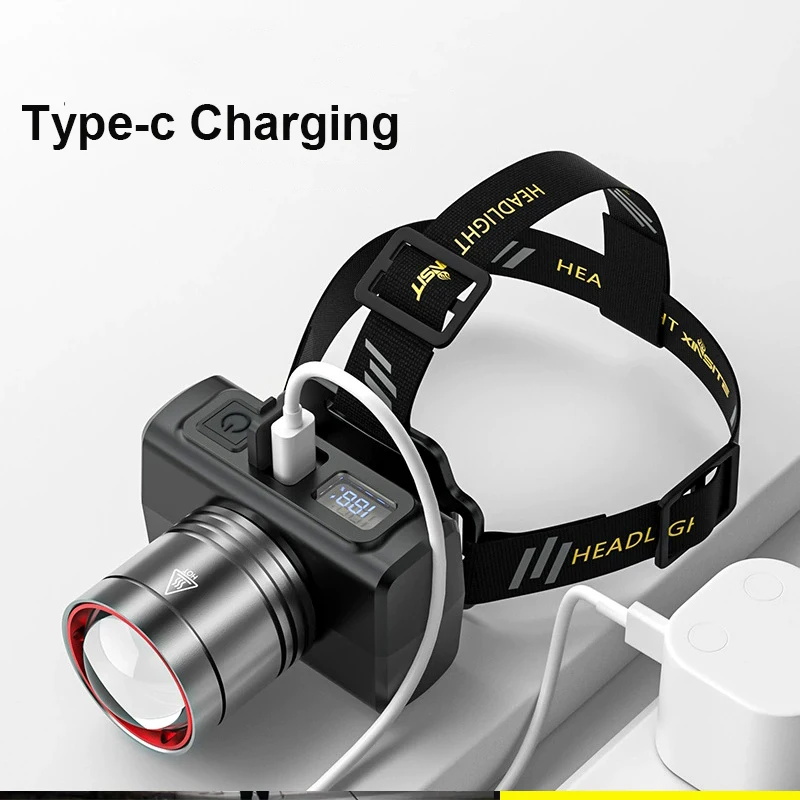 2026 LED digital Rechargeable  - Headlamp review and price
