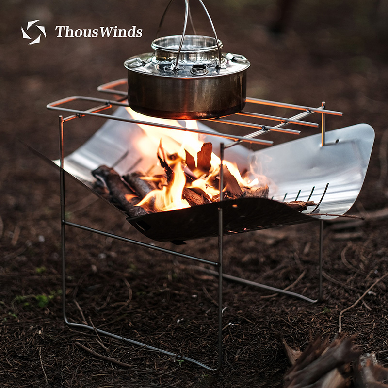 Thous Winds Portable Mini Camp - Outdoor Camping Wood Stove review and price