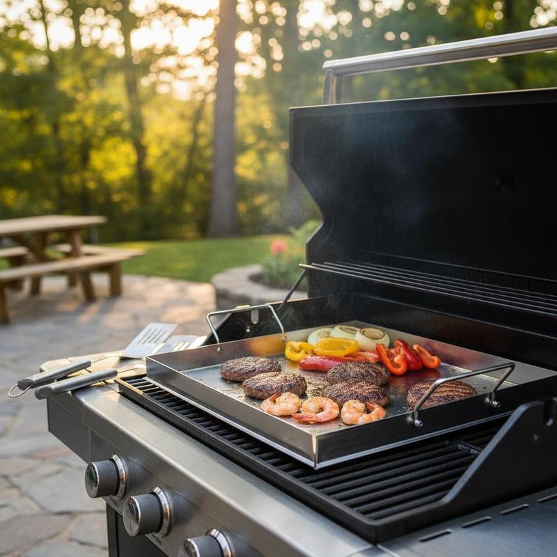 Universal Flat Top Griddle 18x - Outdoor Camping Uk review and price