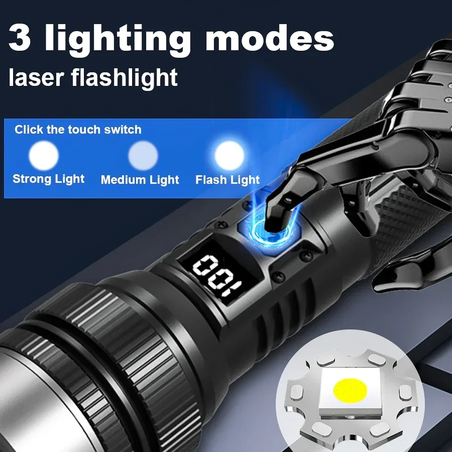 Ultra-Bright Rechargeable Flas - Outdoor Camping And Fishing review and price