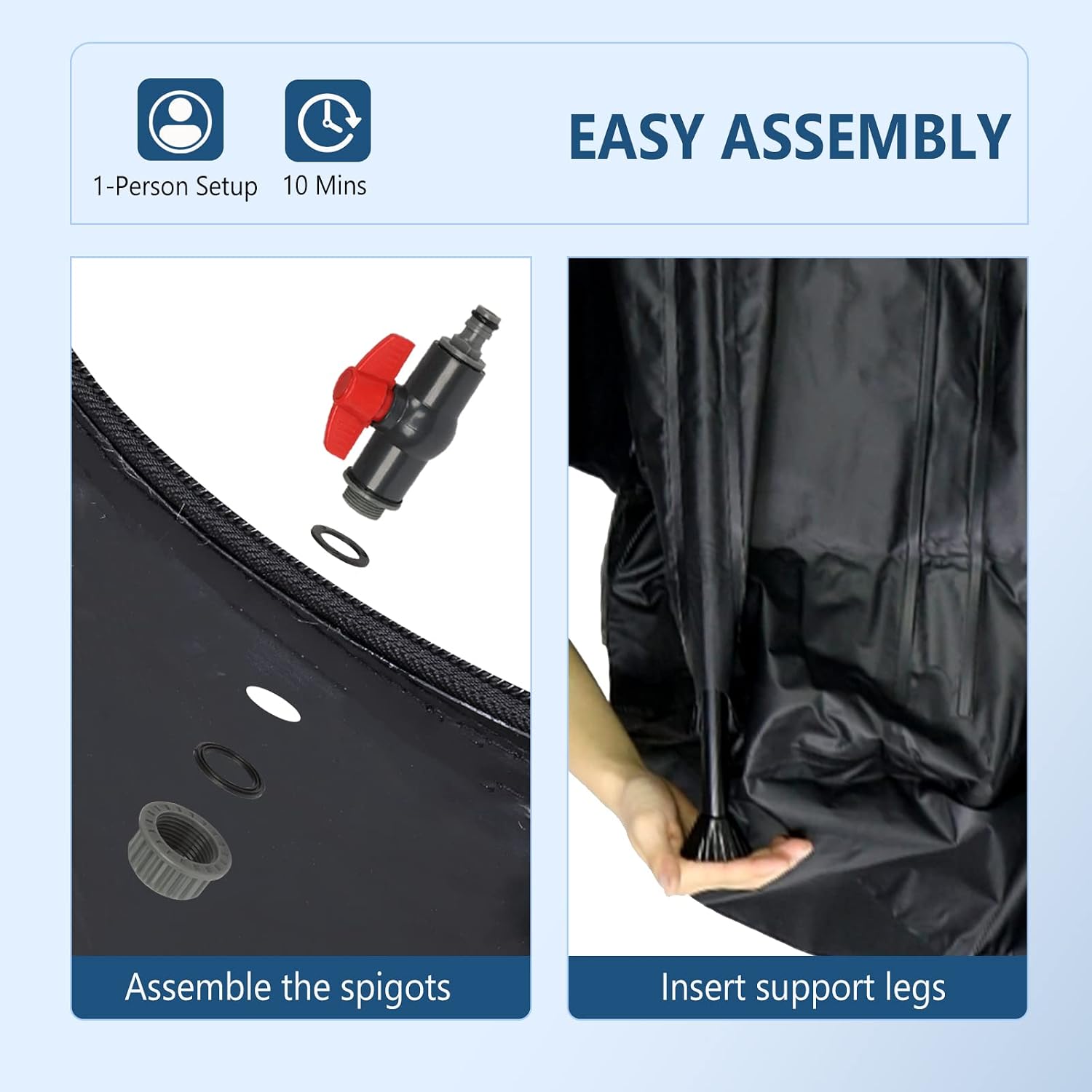 100 Gallon Collapsible Rain Ba - Portable Water Filter review and price