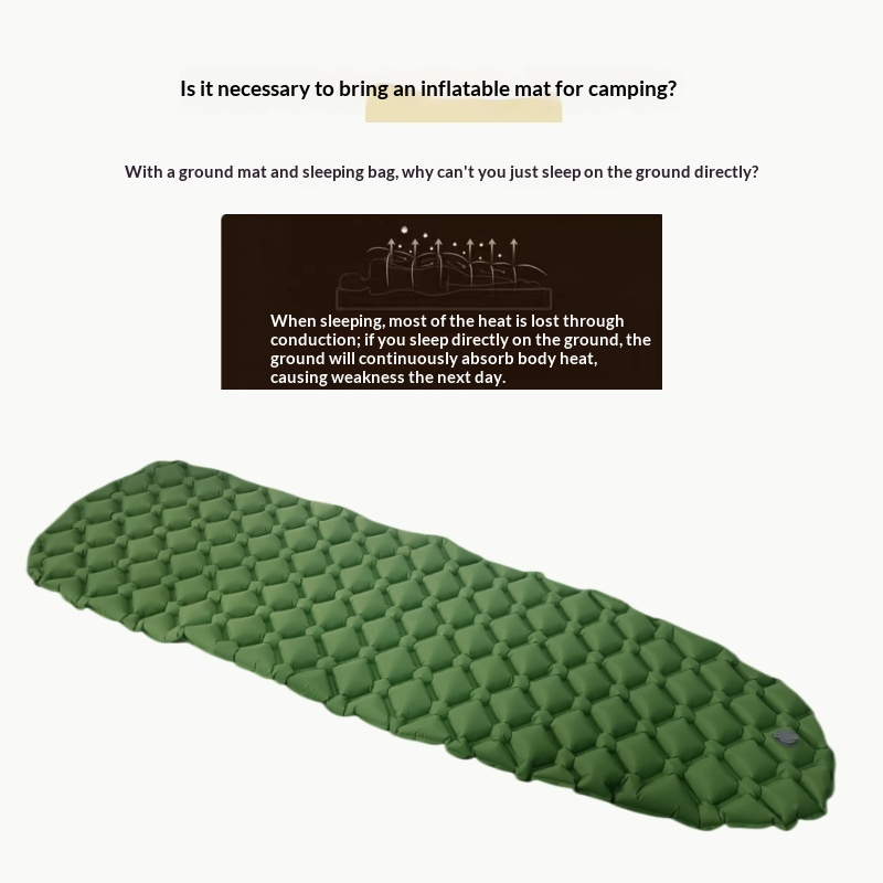 450g Ultralight Inflatable Sle - Outdoor Activities In Camping review and price