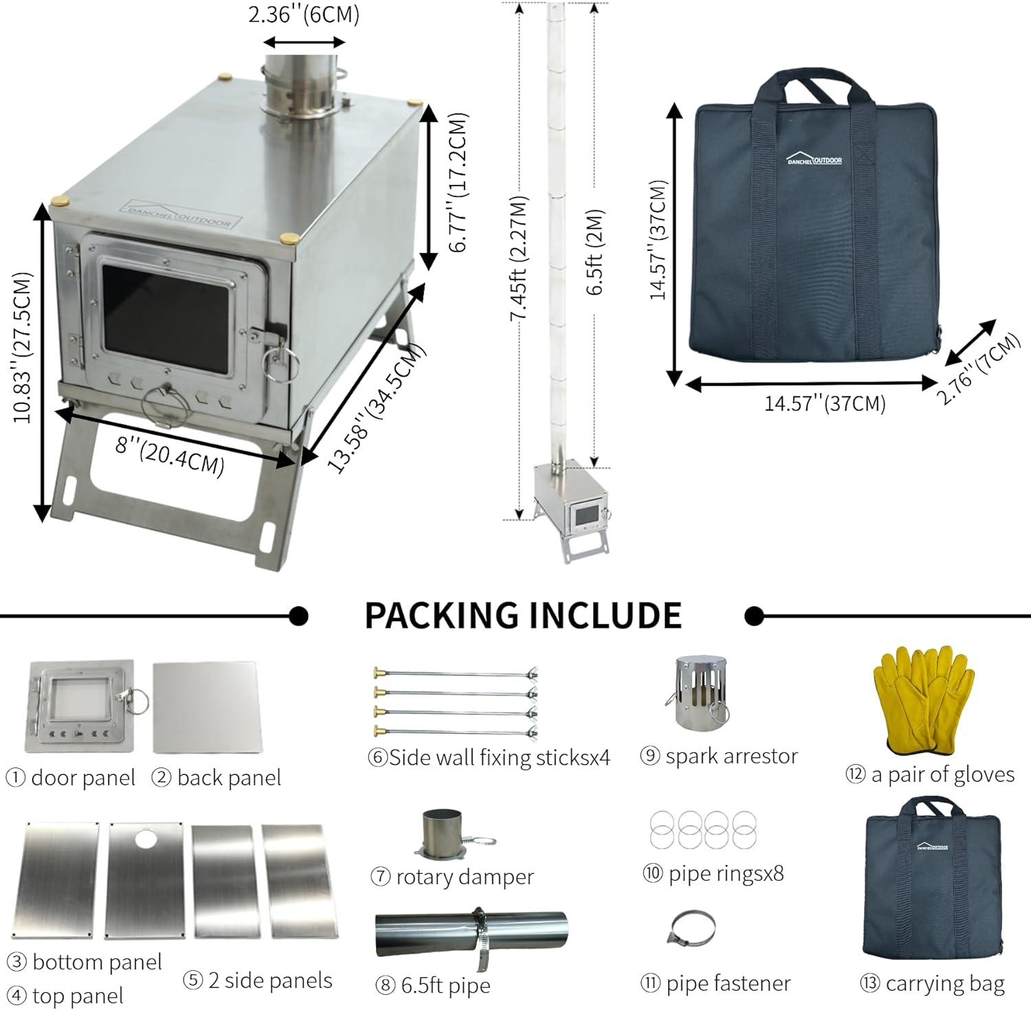[New] Outdoor Stainless Steel  - Outdoor Camping Wood Stove review and price