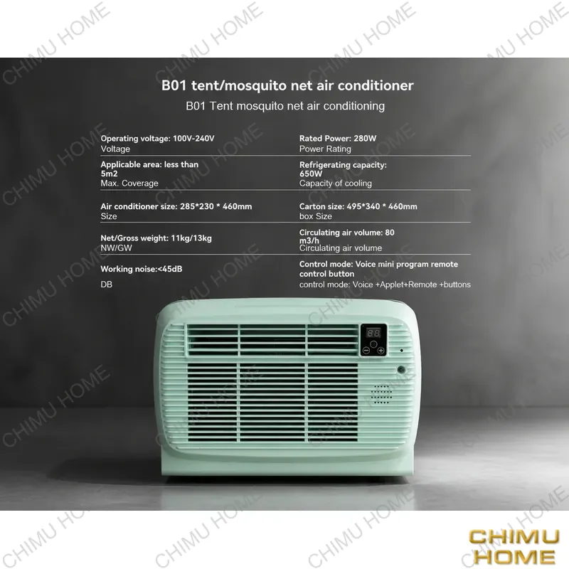 【CHIMU HOME】 650W Portable Air - Outdoor Camping Air Conditioner review and price