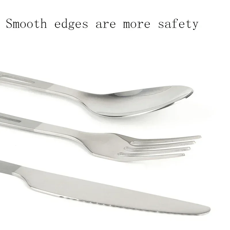 HWZBBEN Titanium Fork Spoon Kn - Outdoor Camping Dining Set review and price
