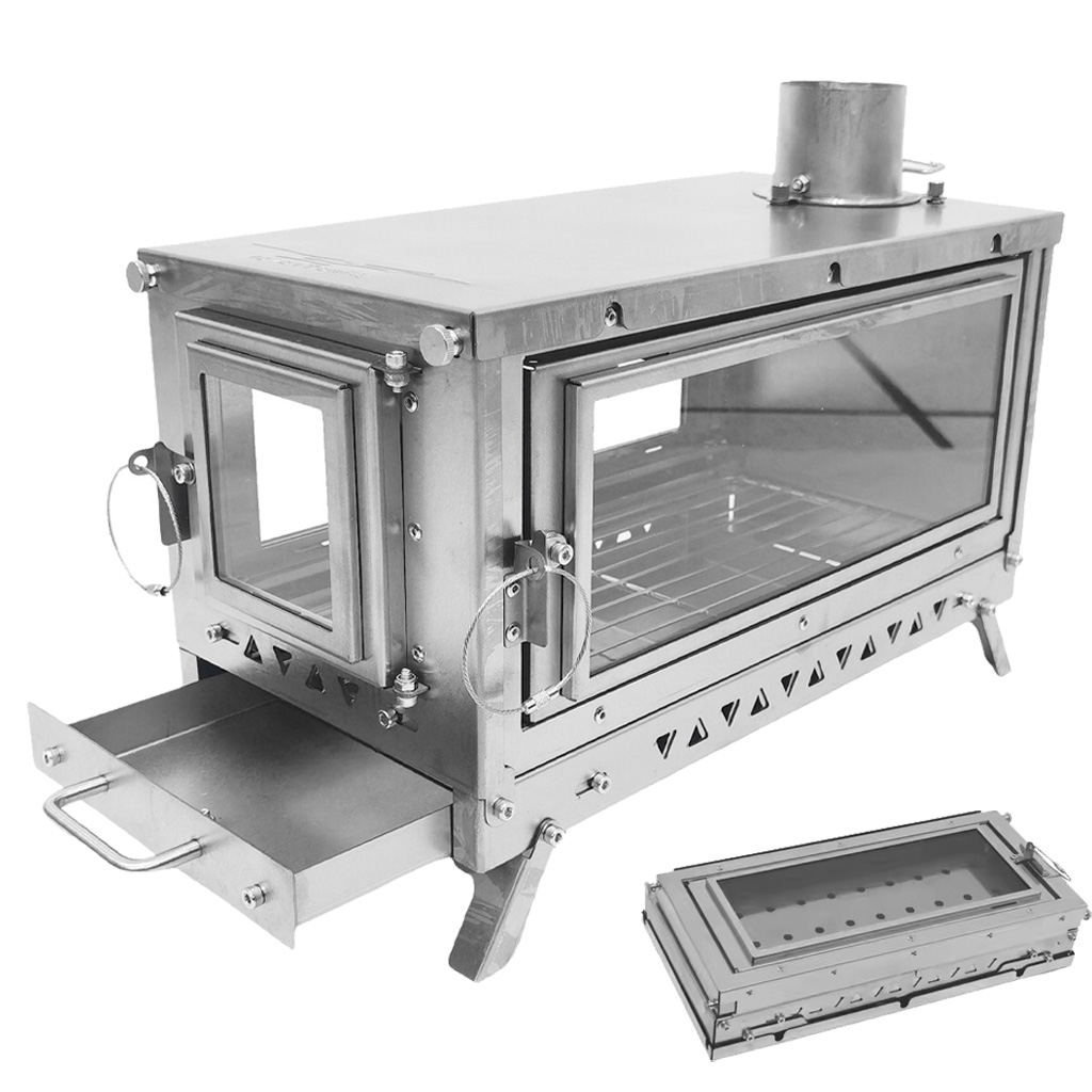 DANCHEL T3 Titanium Tent Stove - Outdoor Camping Wood Stove review and price