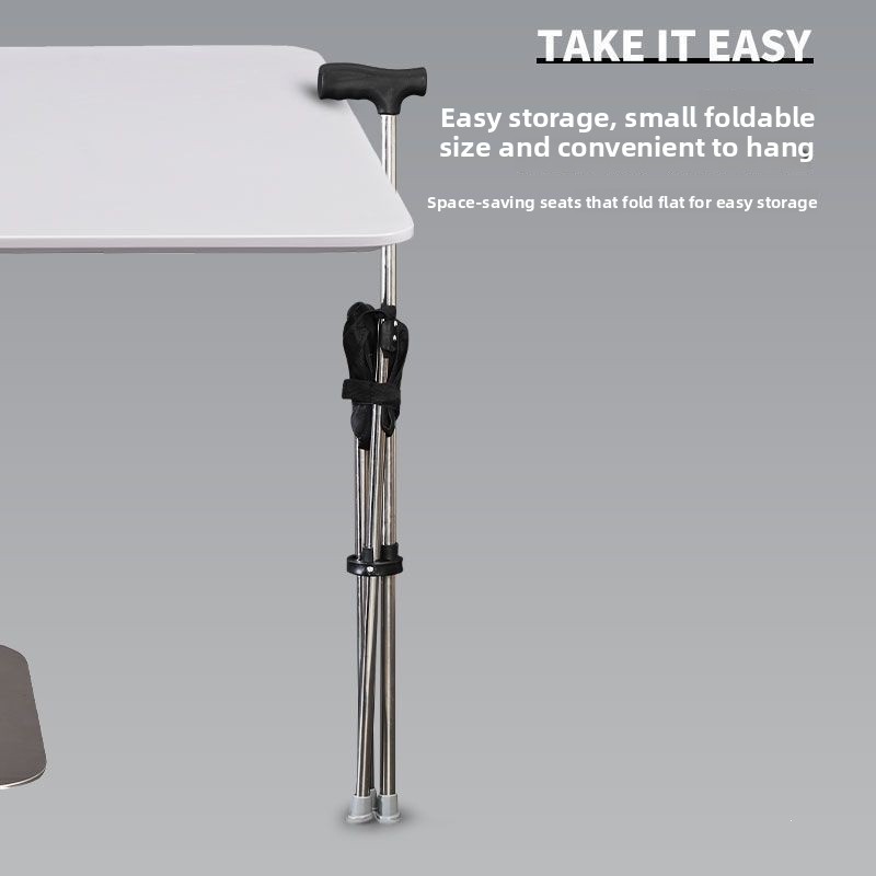 2-in-1 Folding Cane and Chair  - Outdoor Activities In Camping review and price