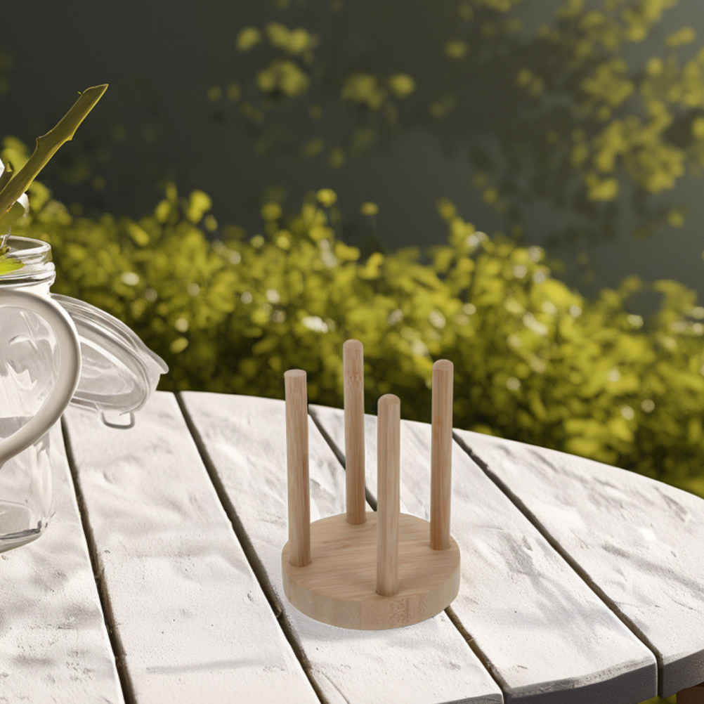 Compact Wooden Cup Holder for  - Outdoor Activities In Camping review and price