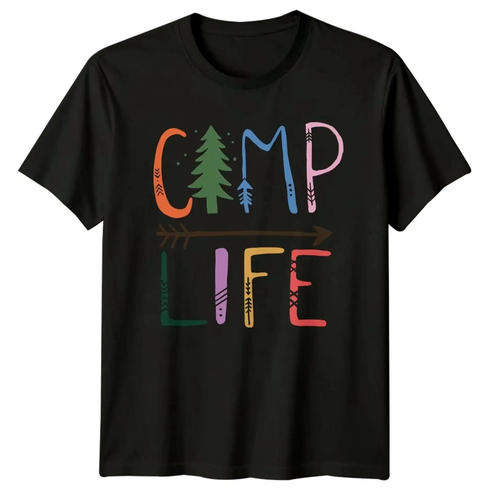 Camp Life T Shirt Rustikal Out - Outdoor Und Camping review and price