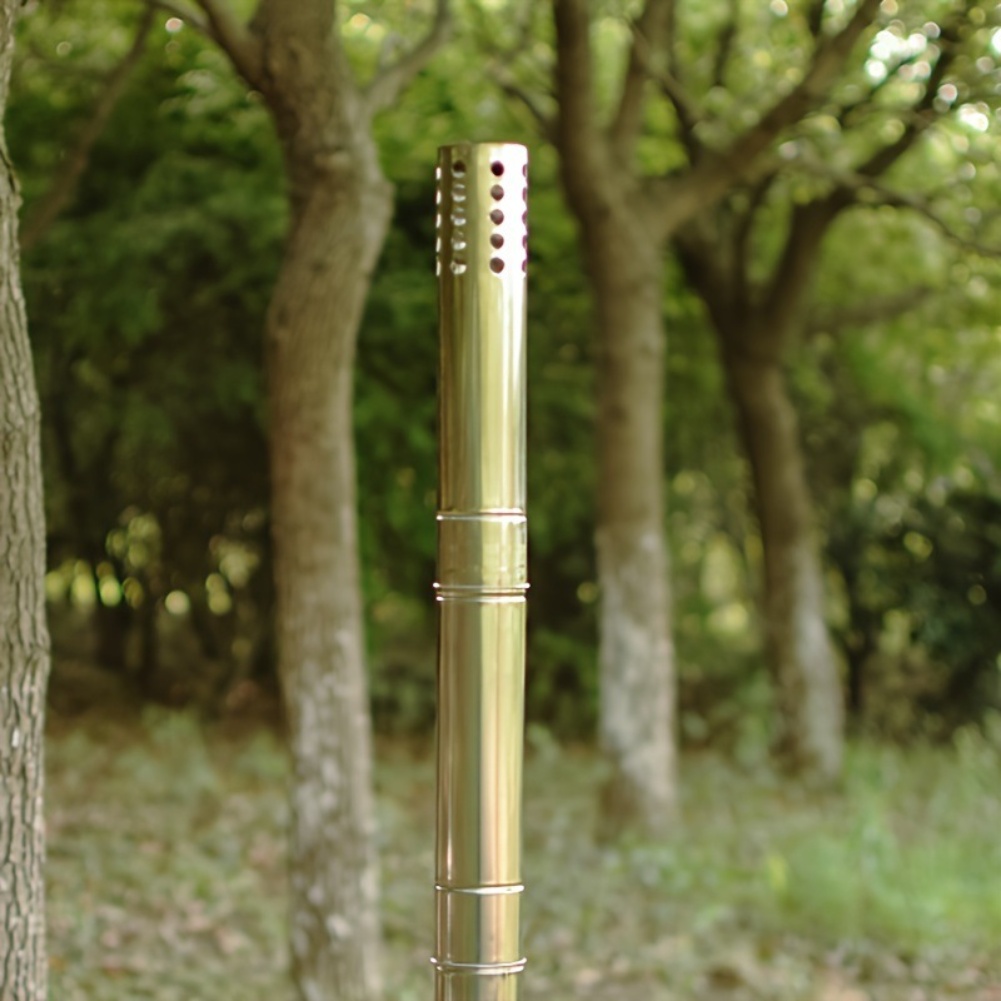 Stainless Steel Smoke Pipe Kit - Outdoor Camping Wood Stove review and price