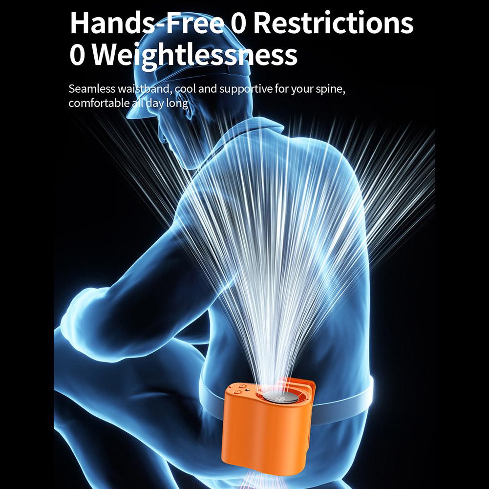 Mini Hands Free Waist Fan Port - Outdoor Camping Air Conditioner review and price