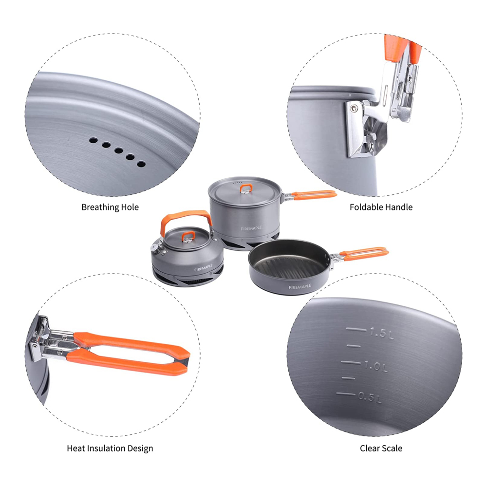 Fire Maple Camping Cookware Ut - Outdoor Camping Dining Set review and price