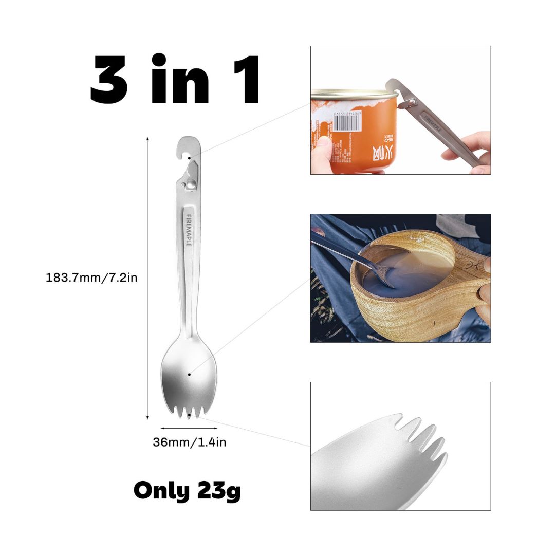 Fire Maple Titanium Spork With - Outdoor Camping Dining Set review and price