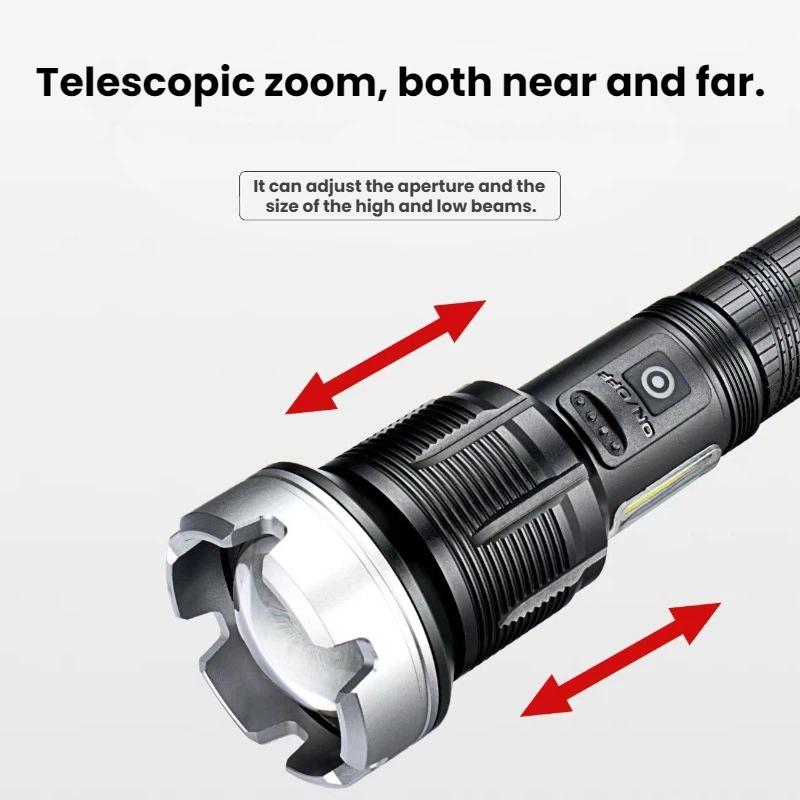 High-power LED Flashlight Tele - Outdoor Camping And Fishing review and price