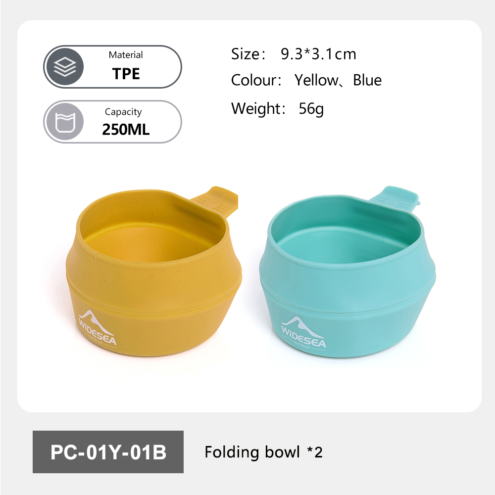 Widesea Camping 250ml Soft Fol - Outdoor Camping Dining Set review and price